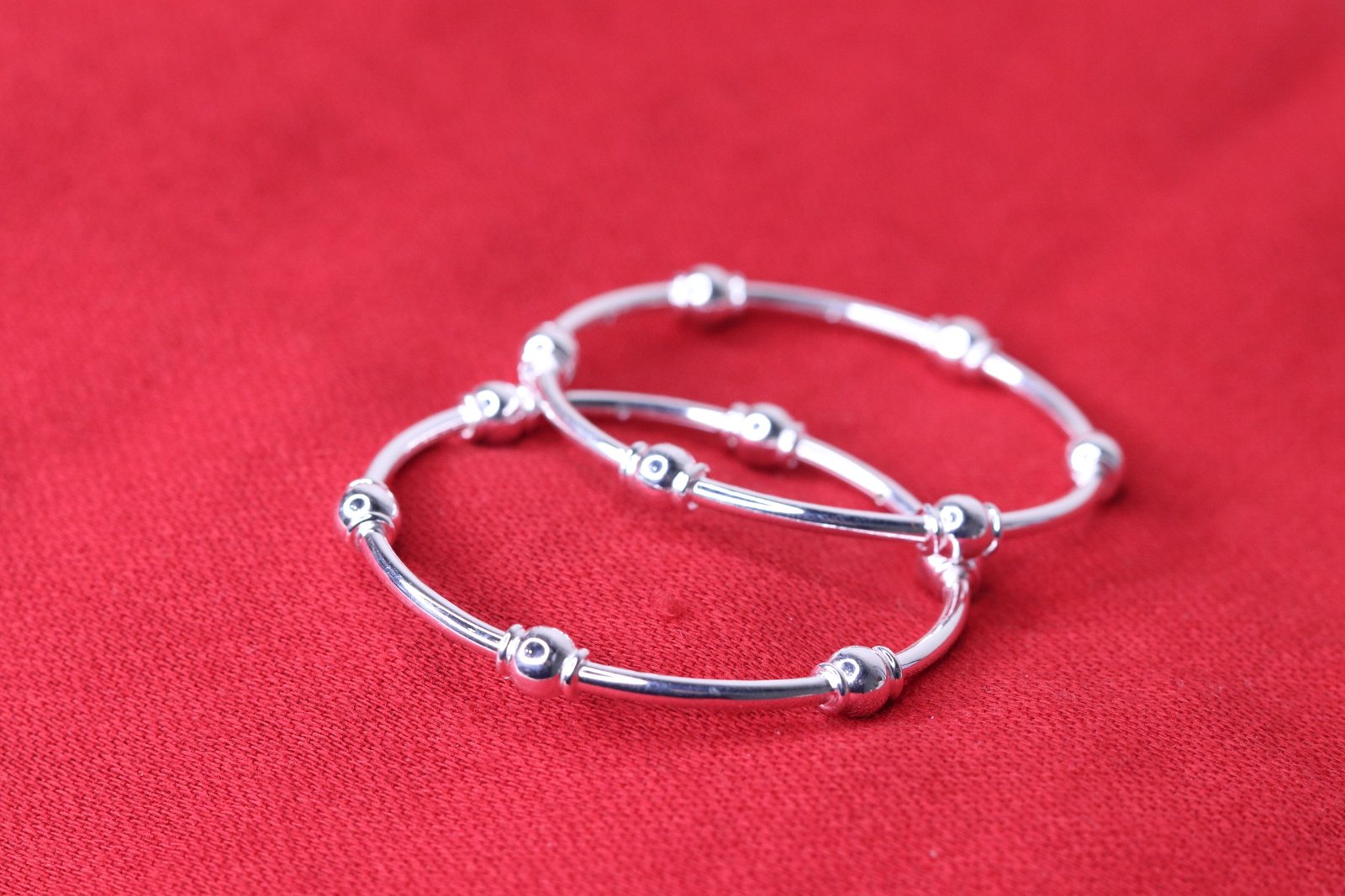 Silver Baby Bangles Silver Baby Bangles