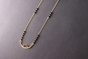 Mangalsutra with Black beads