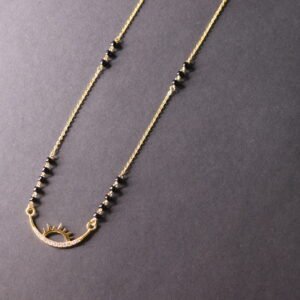 Mangalsutra with Black beads